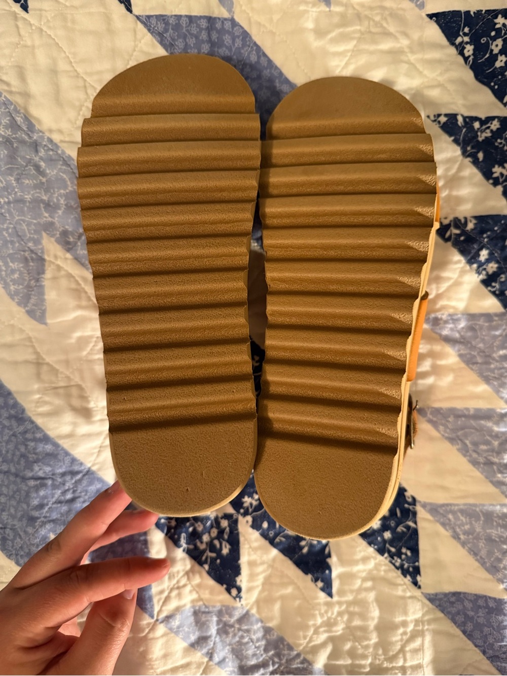 Reef Women's Orange Double-Strap Slingback Sandals - Picture 2 of 5